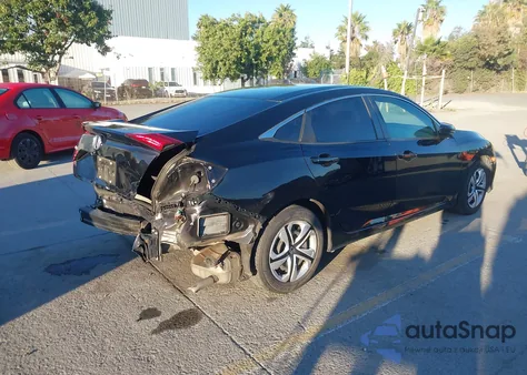 2018 Honda Civic Lx from USA, damaged, VIN 19XFC2F5XJE207634